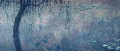 Waterlilies: Two Weeping Willows, Left Section, 1914-18 by Claude Monet